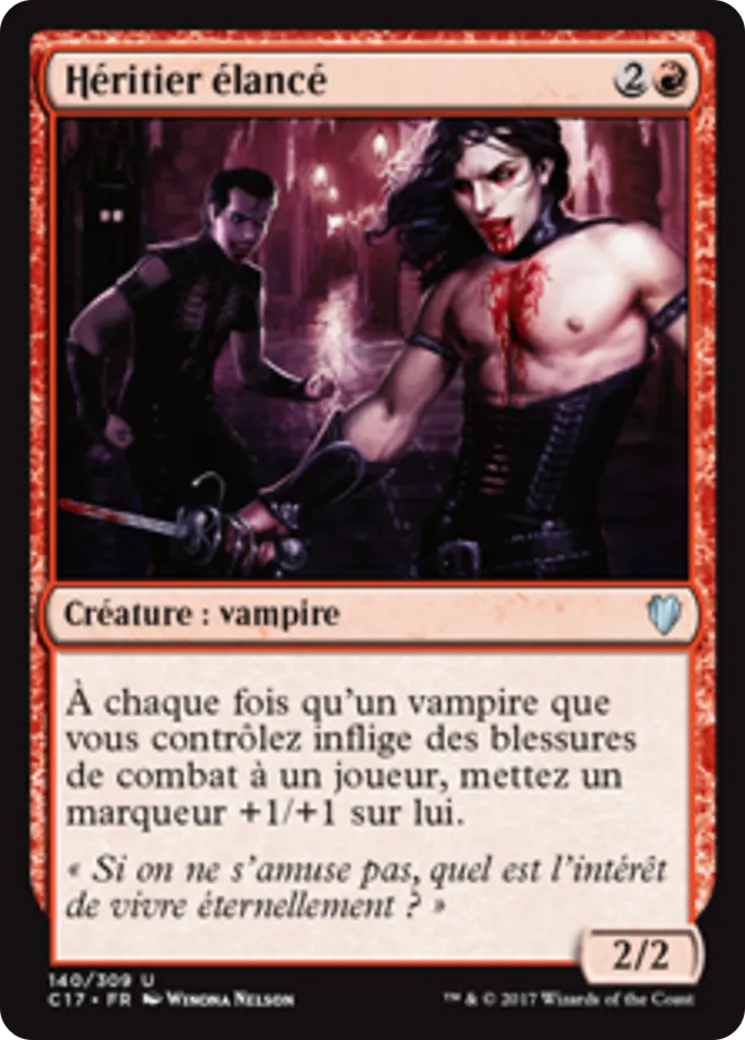 Héritier élancé — Commander 2017 — Magic: The Gathering
