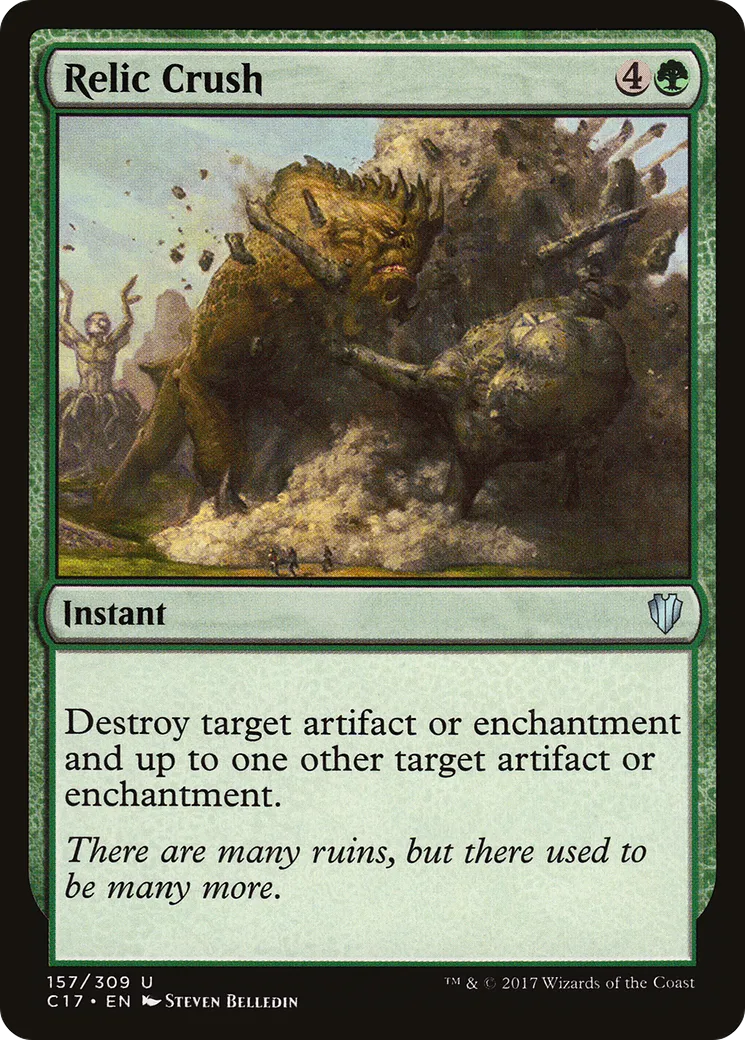 Relic Crush — Commander 2017 — Magic: The Gathering