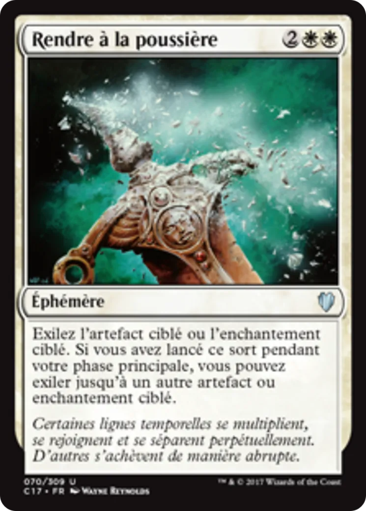 Rendre à la poussière — Commander 2017 — Magic: The Gathering