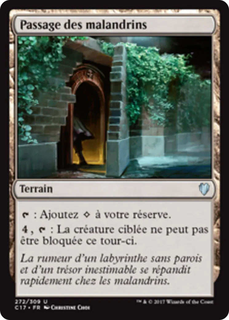 Passage des malandrins — Commander 2017 — Magic: The Gathering