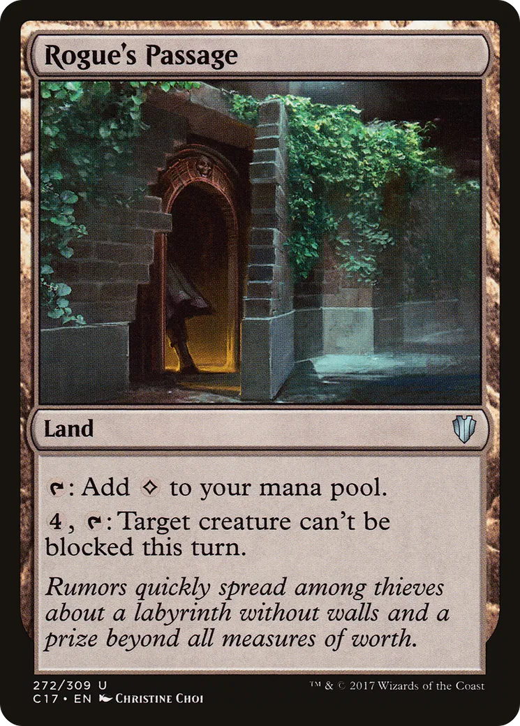 Rogue's Passage from Commander 2017 - Magic: The Gathering