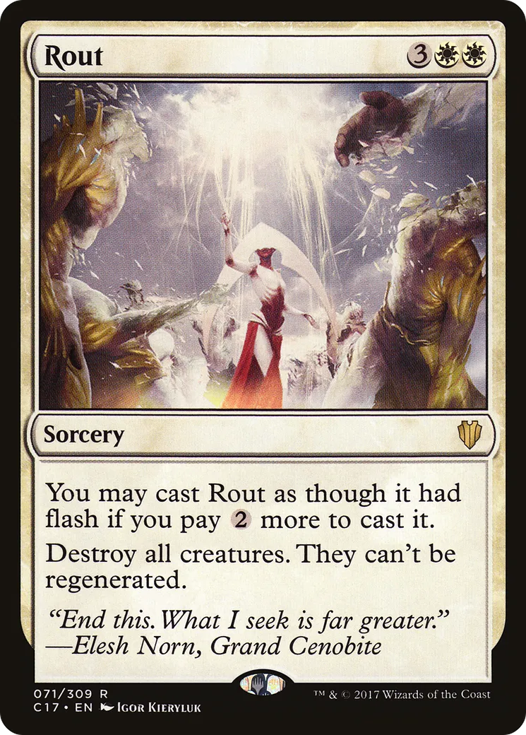 Rout — Commander 2017 — Magic: The Gathering