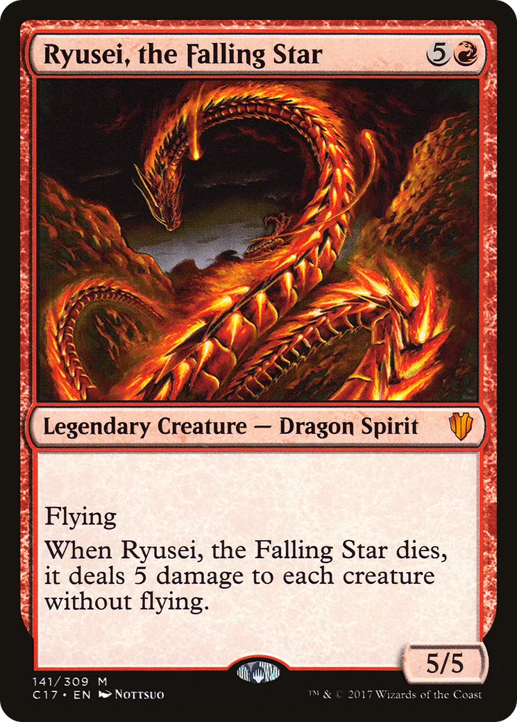 Ryusei, the Falling Star — Commander 2017 — Magic: The Gathering