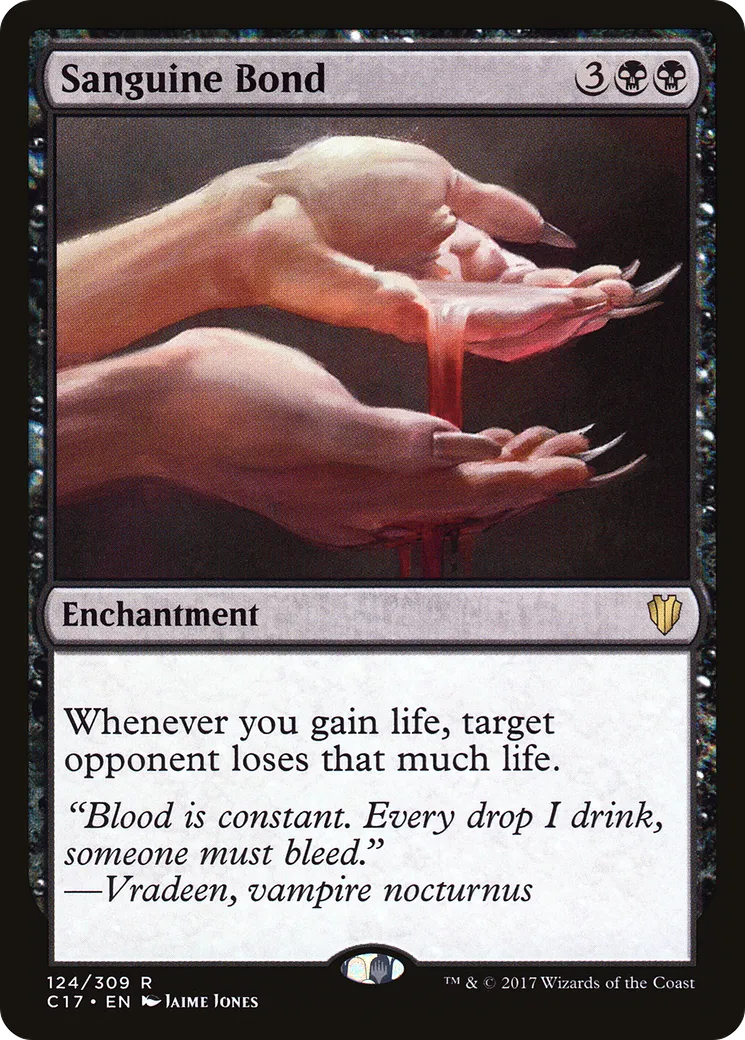 Sanguine Bond — Commander 2017 — Magic: The Gathering