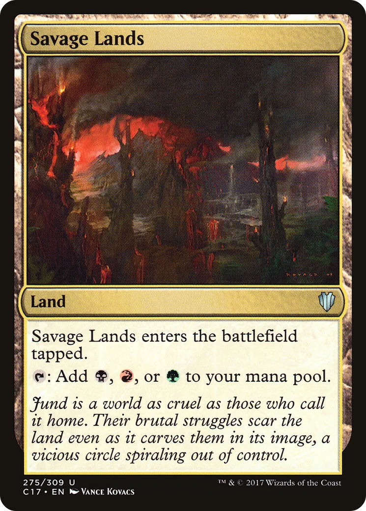 Savage Lands — Commander 2017 — Magic: The Gathering