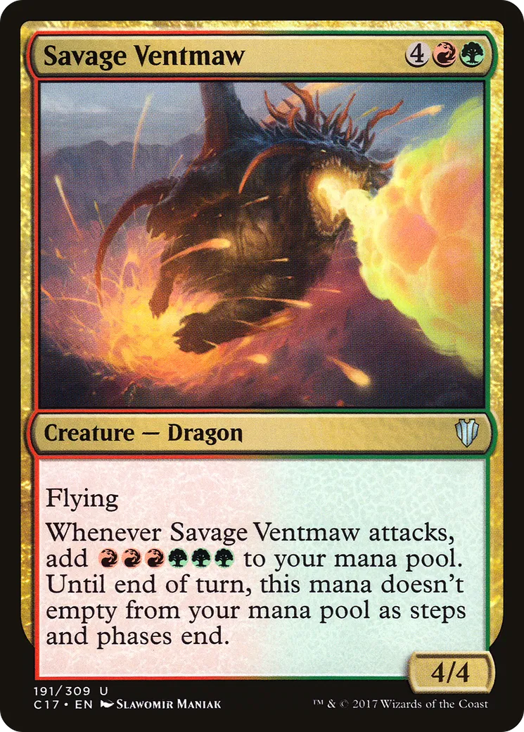 Savage Ventmaw — Commander 2017 — Magic: The Gathering