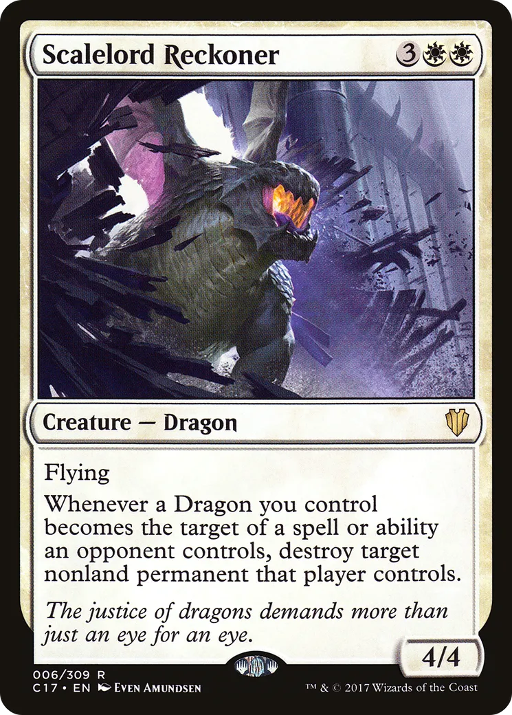 Scalelord Reckoner — Commander 2017 — Magic: The Gathering