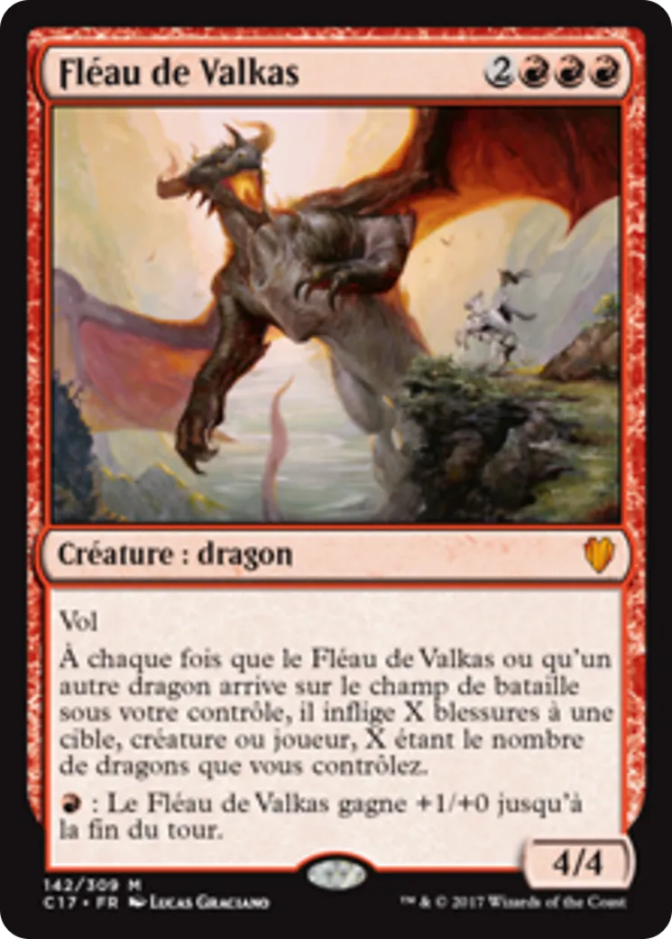Fléau de Valkas — Commander 2017 — Magic: The Gathering
