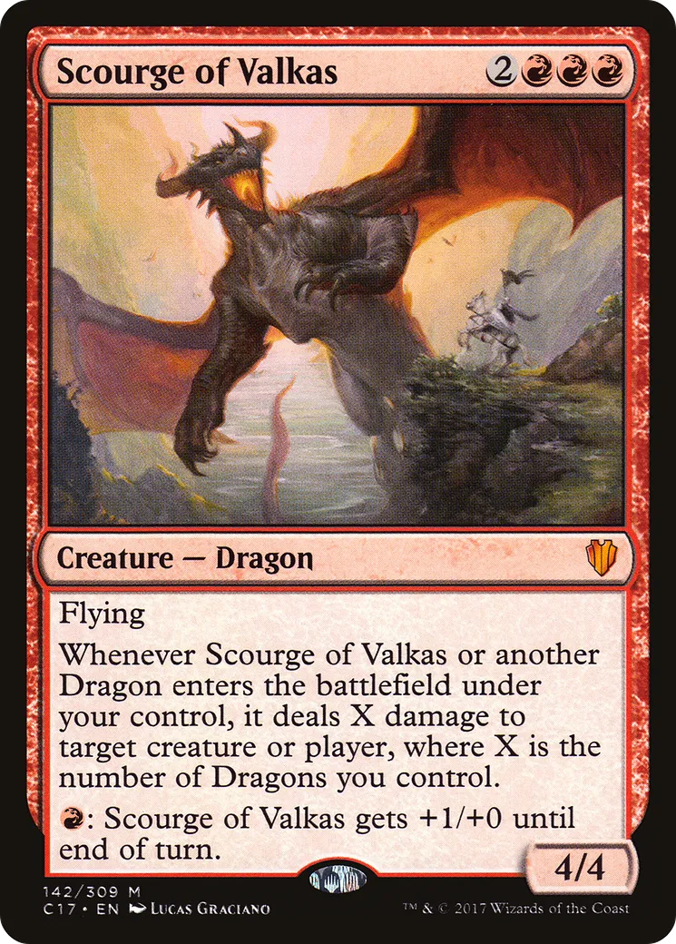 Scourge of Valkas — Commander 2017 — Magic: The Gathering