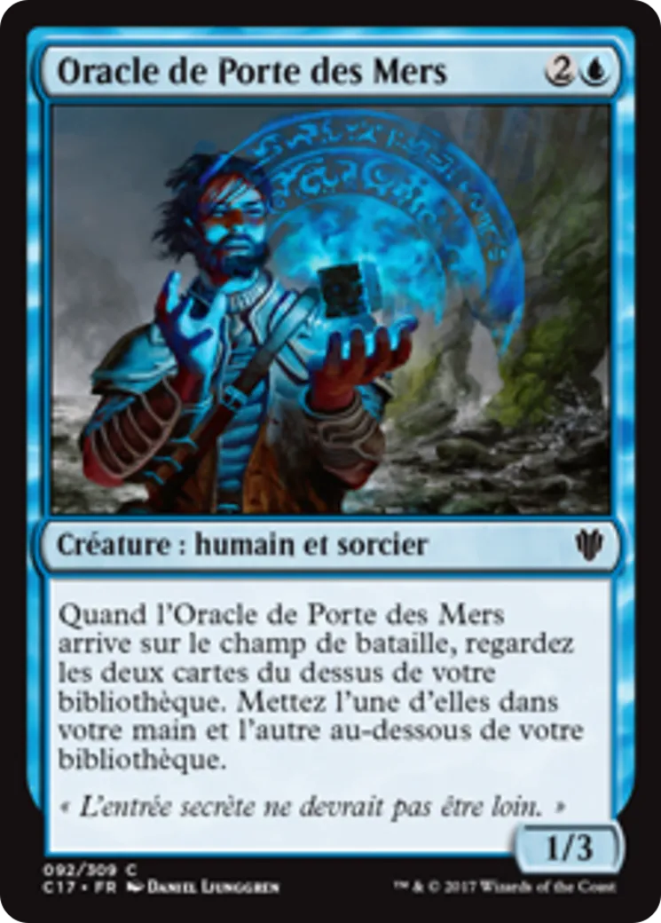 Oracle de Porte des Mers — Commander 2017 — Magic: The Gathering