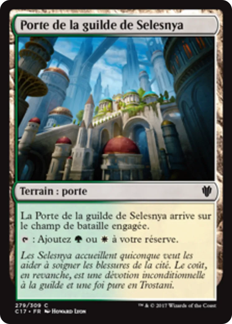 Porte de la guilde de Selesnya — Commander 2017 — Magic: The Gathering