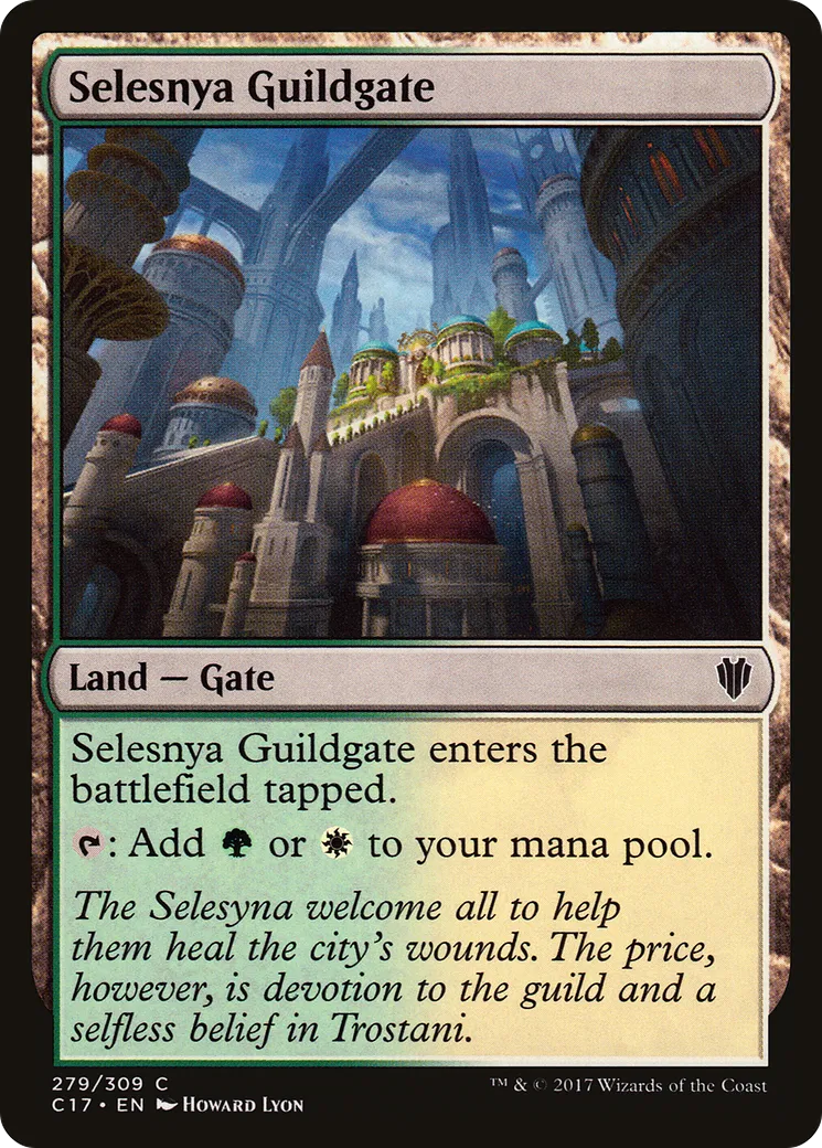 Selesnya Guildgate — Commander 2017 — Magic: The Gathering