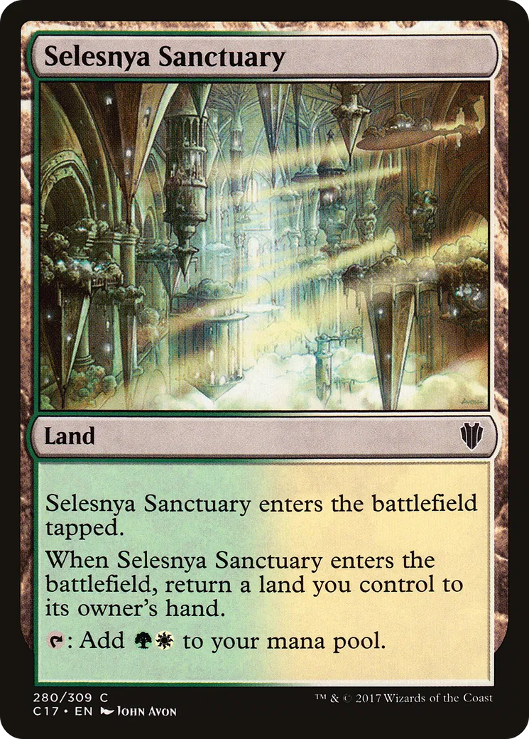 Selesnya Sanctuary — Commander 2017 — Magic: The Gathering