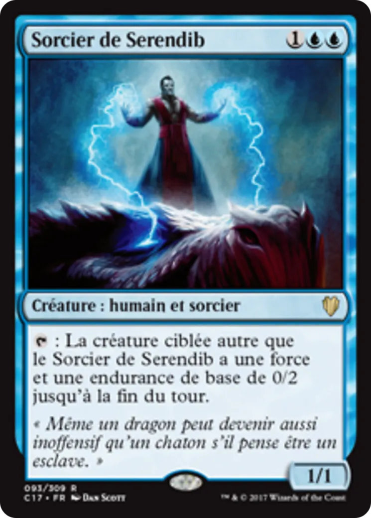 Sorcier de Serendib — Commander 2017 — Magic: The Gathering