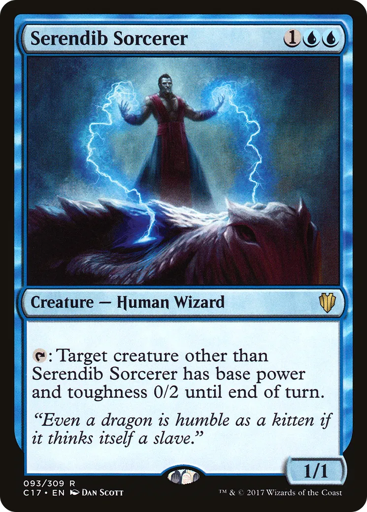 Serendib Sorcerer — Commander 2017 — Magic: The Gathering