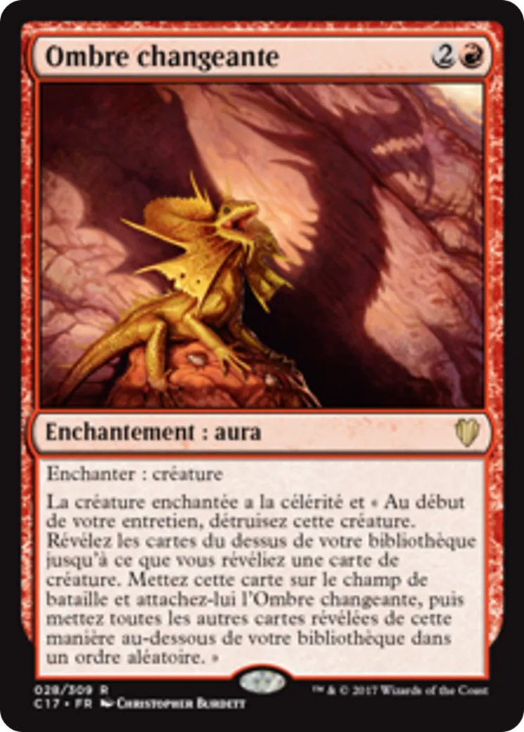 Ombre changeante — Commander 2017 — Magic: The Gathering