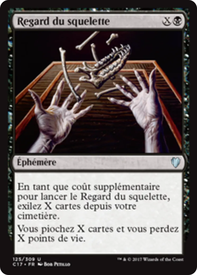 Regard du squelette — Commander 2017 — Magic: The Gathering