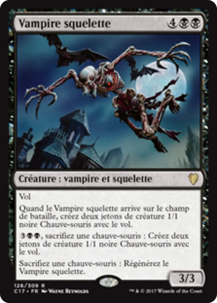 Vampire squelette — Commander 2017 — Magic: The Gathering