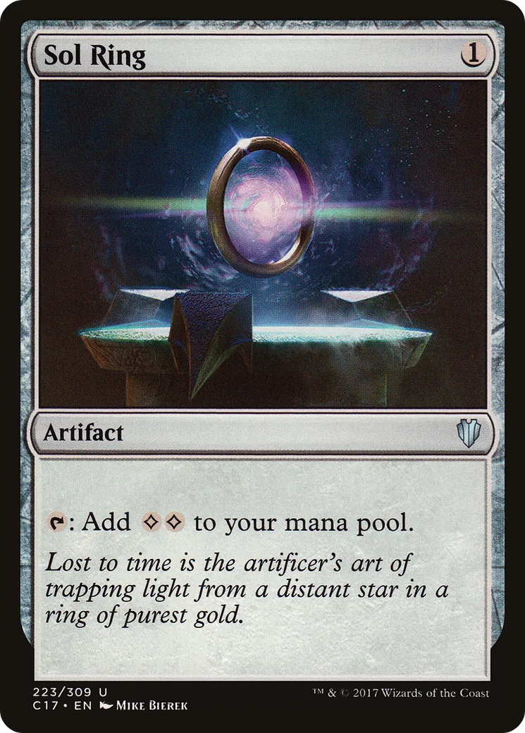 Sol Ring — Commander 2017 — Magic: The Gathering