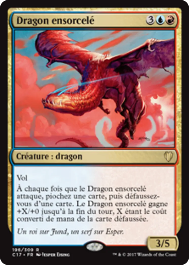 Dragon ensorcelé — Commander 2017 — Magic: The Gathering