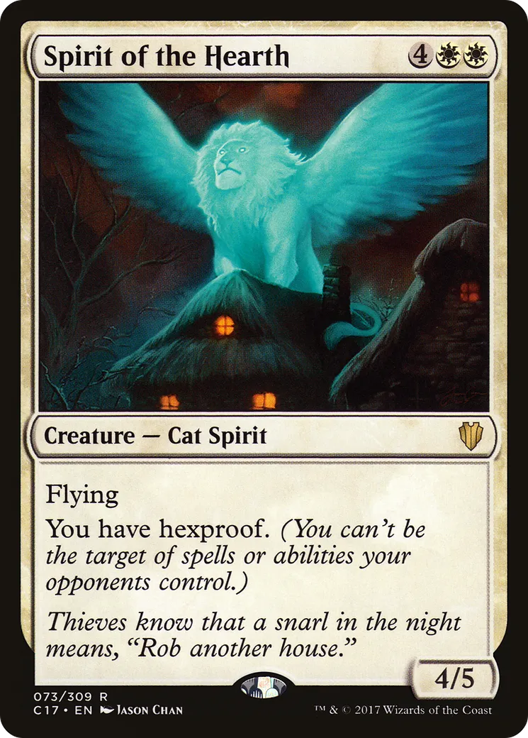 Spirit of the Hearth — Commander 2017 — Magic: The Gathering