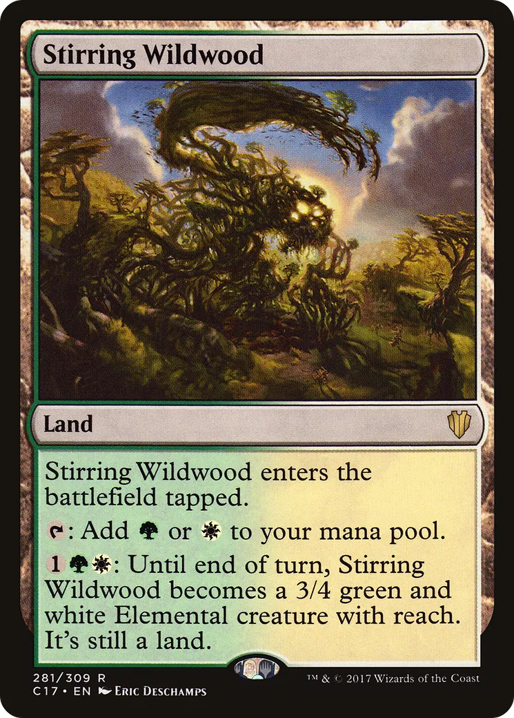 Stirring Wildwood — Commander 2017 — Magic: The Gathering