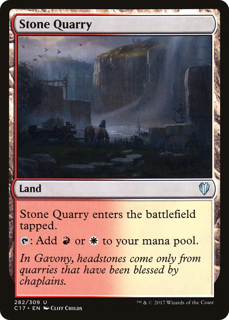 Stone Quarry — Commander 2017 — Magic: The Gathering