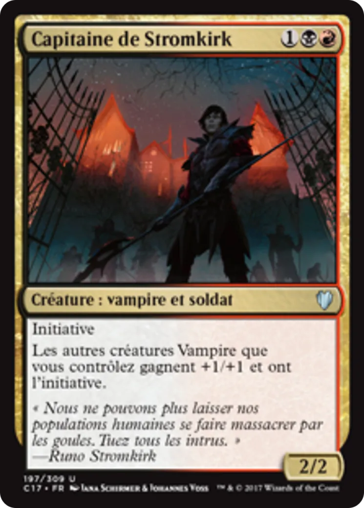Capitaine de Stromkirk — Commander 2017 — Magic: The Gathering