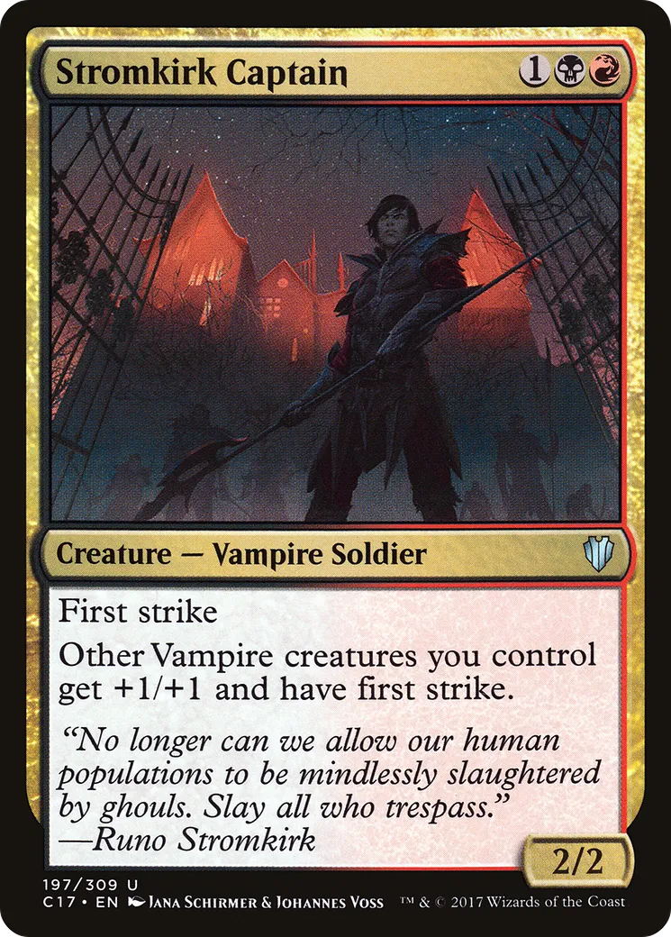 Capitaine de Stromkirk — Commander 2017 — Magic: The Gathering