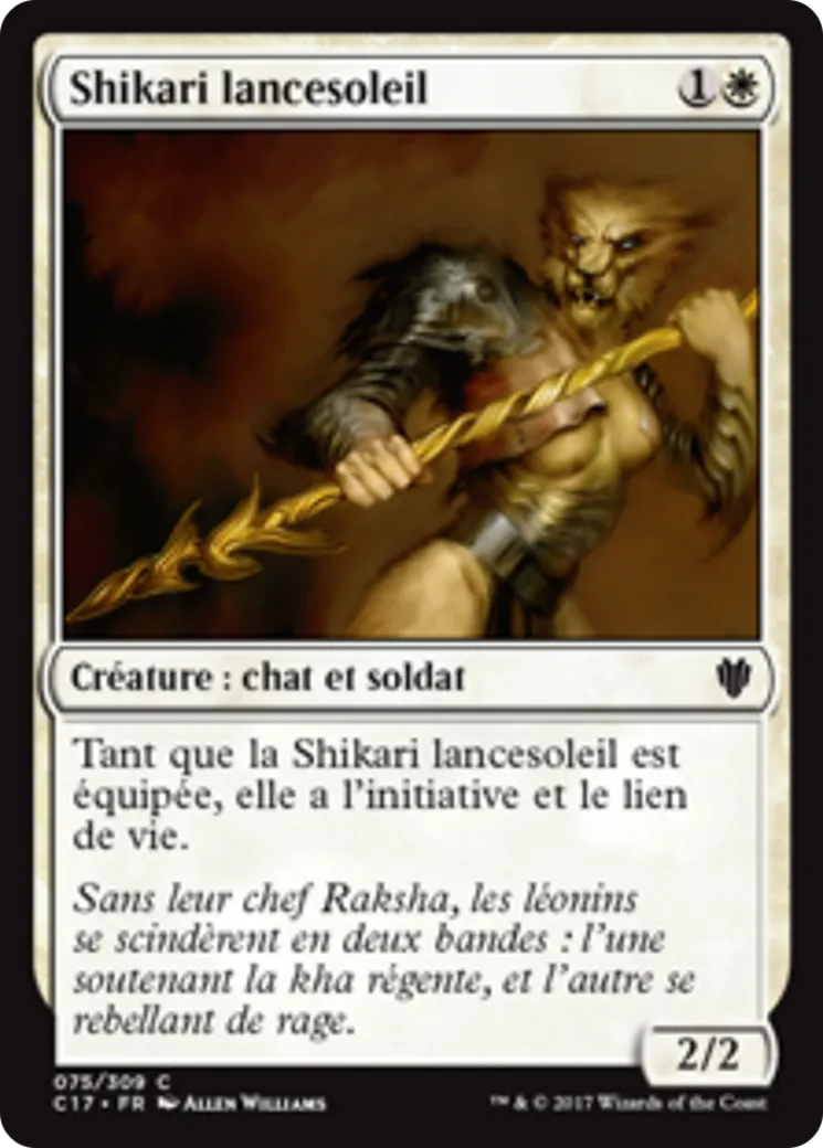 Shikari lancesoleil — Commander 2017 — Magic: The Gathering