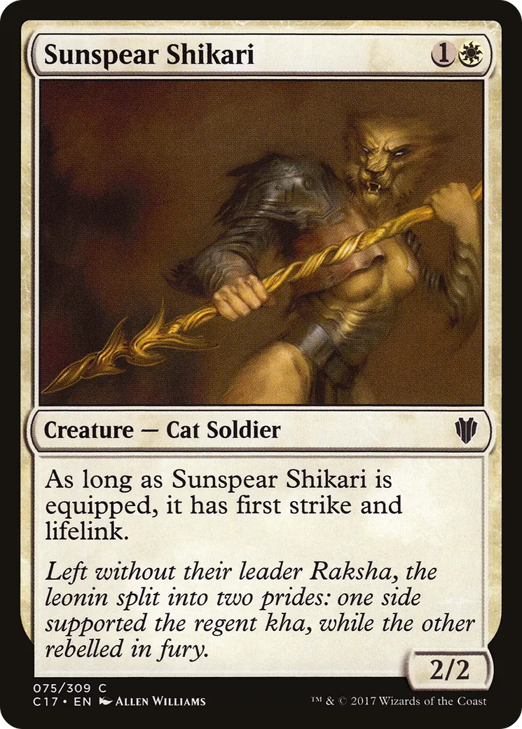 Sunspear Shikari — Commander 2017 — Magic: The Gathering