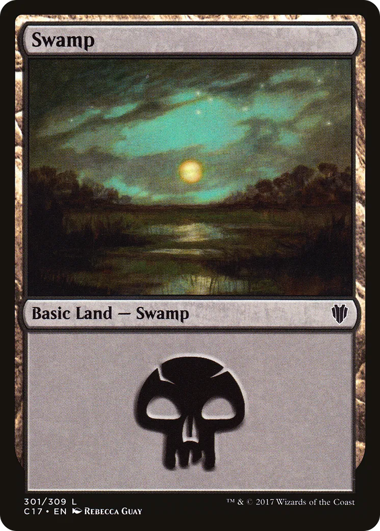 Swamp — Commander 2017 — Magic: The Gathering