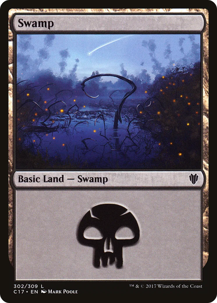 Swamp — Commander 2017 — Magic: The Gathering