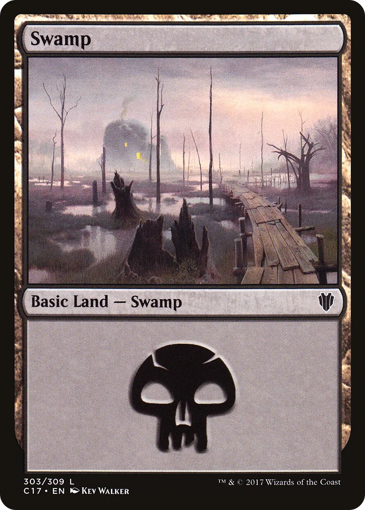 Swamp — Commander 2017 — Magic: The Gathering
