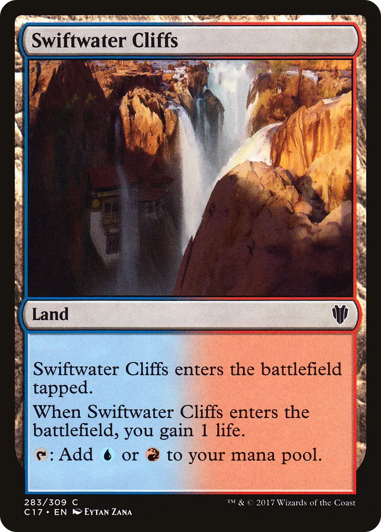 Swiftwater Cliffs — Commander 2017 — Magic: The Gathering