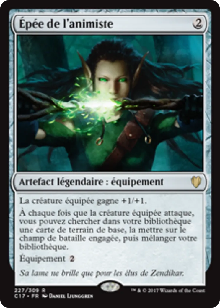 Épée de l'animiste — Commander 2017 — Magic: The Gathering