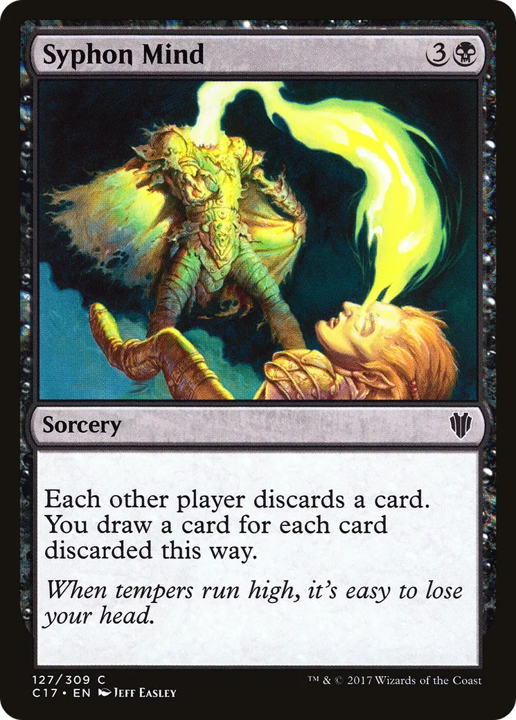 Syphon Mind — Commander 2017 — Magic: The Gathering