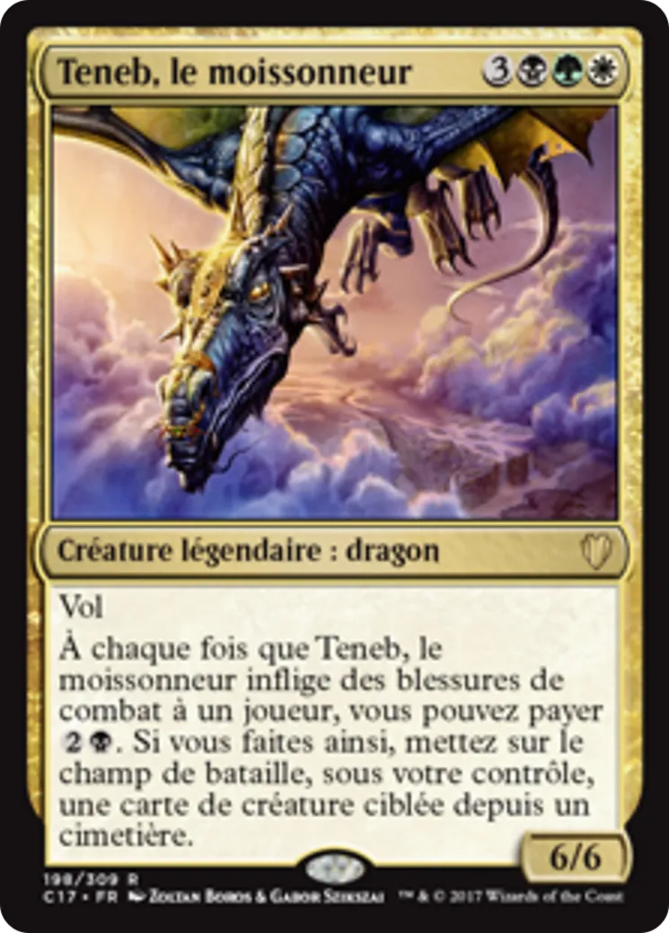 Teneb, le moissonneur — Commander 2017 — Magic: The Gathering