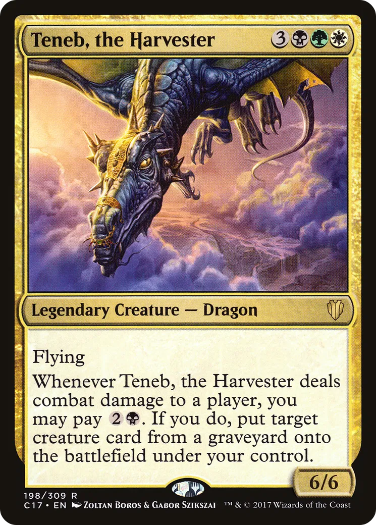 Teneb, the Harvester — Commander 2017 — Magic: The Gathering