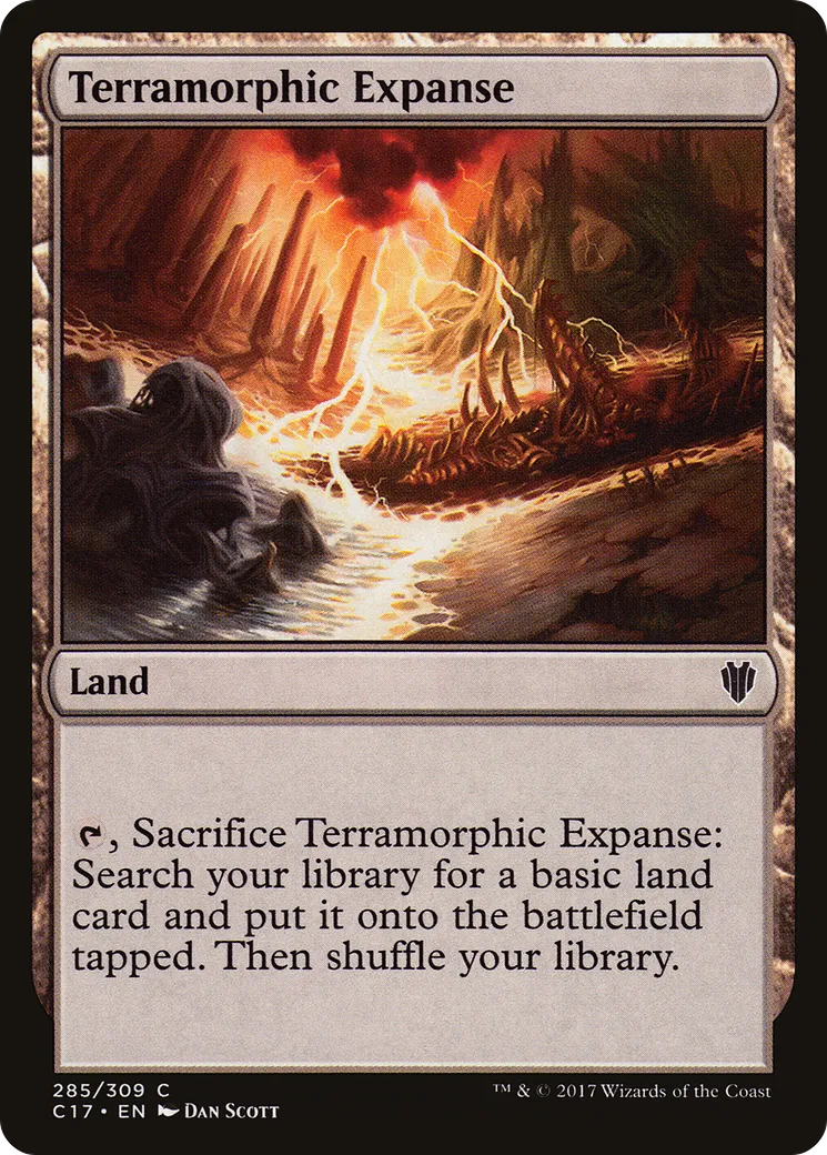 Terramorphic Expanse — Commander 2017 — Magic: The Gathering