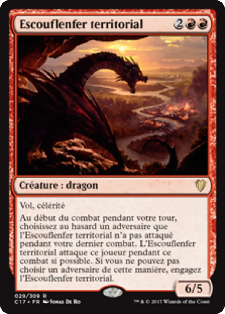 Escouflenfer territorial — Commander 2017 — Magic: The Gathering