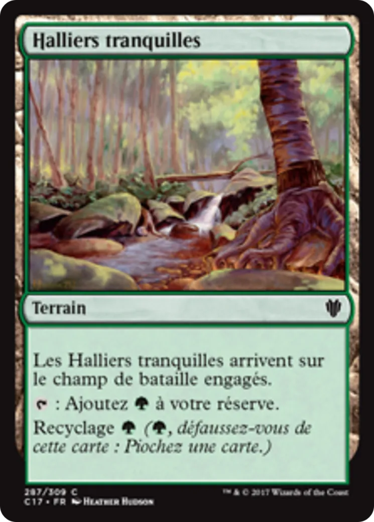 Halliers tranquilles — Commander 2017 — Magic: The Gathering