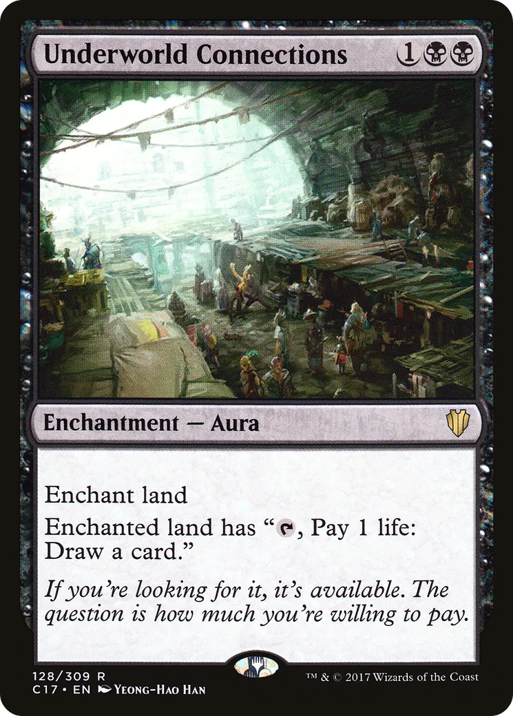 Underworld Connections — Commander 2017 — Magic: The Gathering