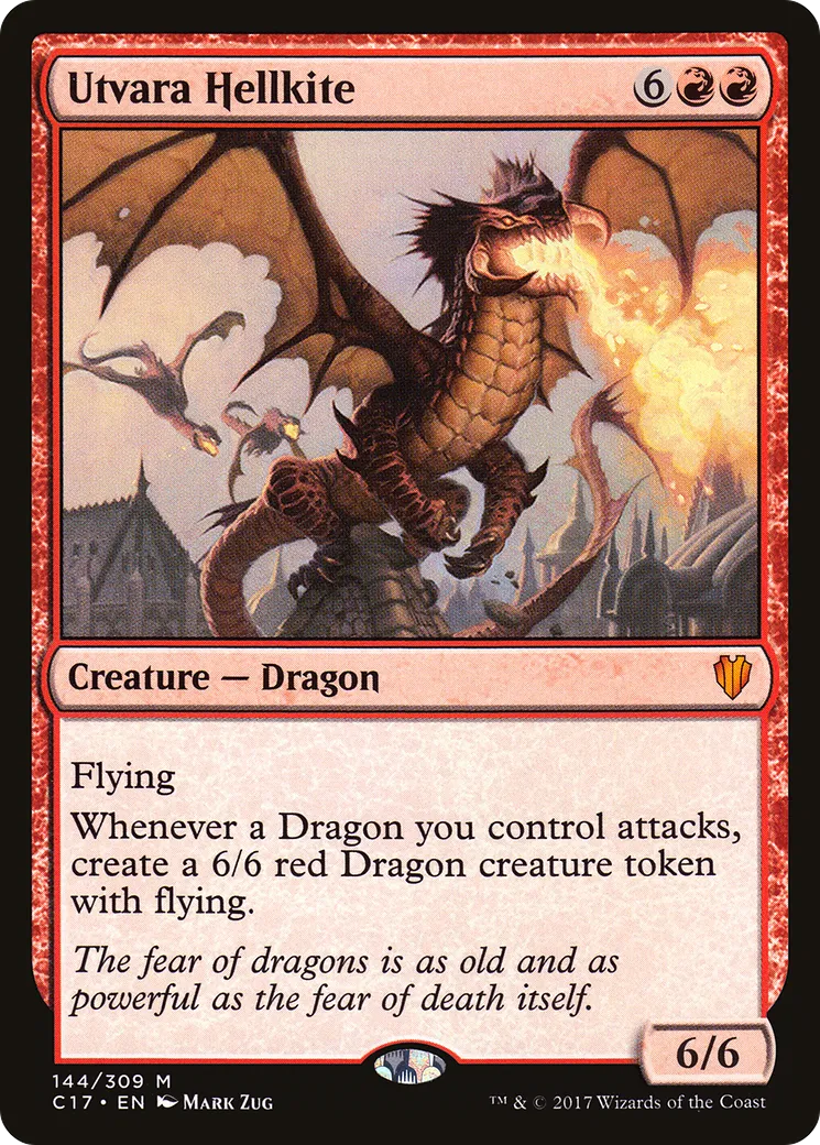 Escouflenfer d'Utvara — Commander 2017 — Magic: The Gathering