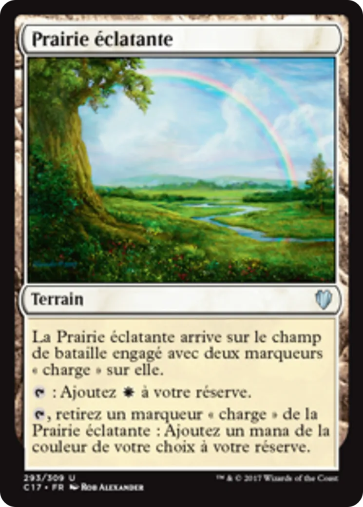 Prairie éclatante — Commander 2017 — Magic: The Gathering
