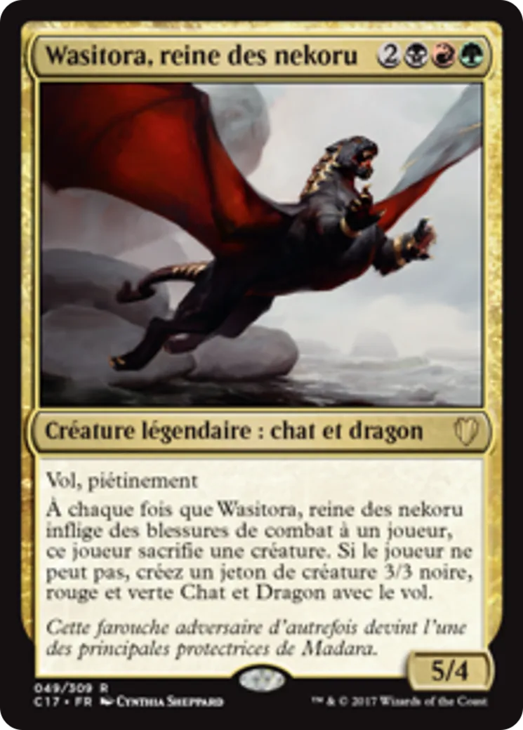 Wasitora, reine des nekoru — Commander 2017 — Magic: The Gathering