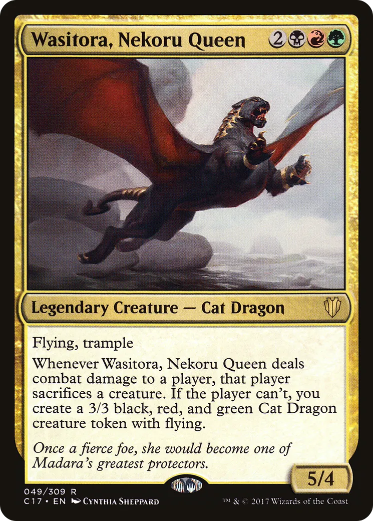 Wasitora, Nekoru Queen from Commander 2017 - Magic: The Gathering