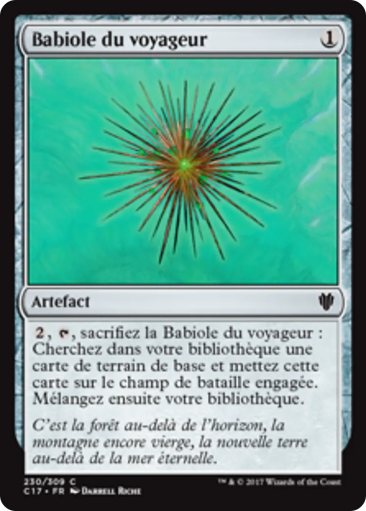 Babiole du voyageur from Commander 2017 - Magic: The Gathering