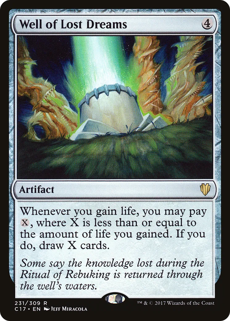 Well of Lost Dreams — Commander 2017 — Magic: The Gathering