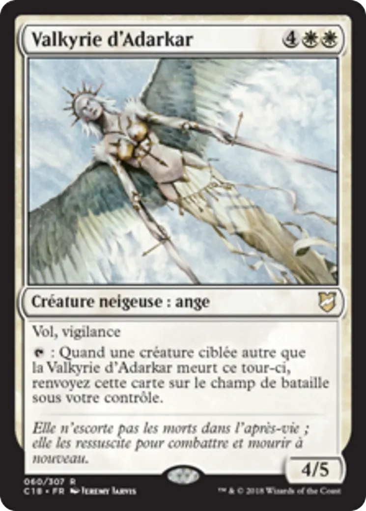 Valkyrie d'Adarkar — Commander 2018 — Magic: The Gathering